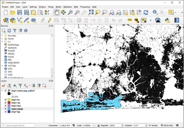 QGIS Raster renamed