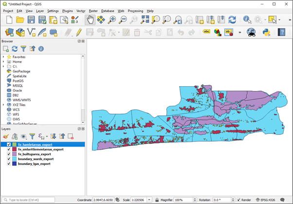 QGIS Shapefile